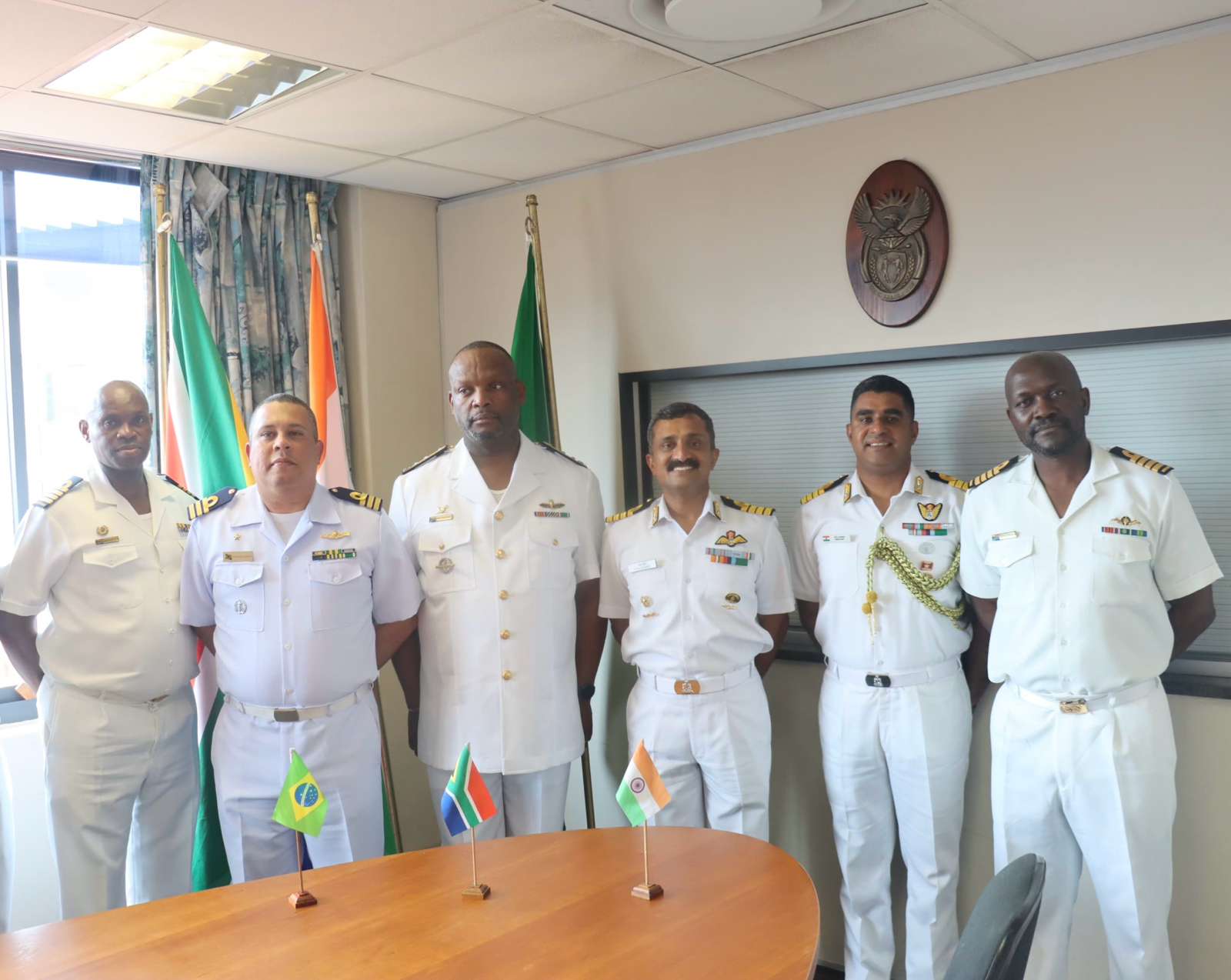 INS Talwar Arrives South Africa to Participate in IBSAMAR VIII