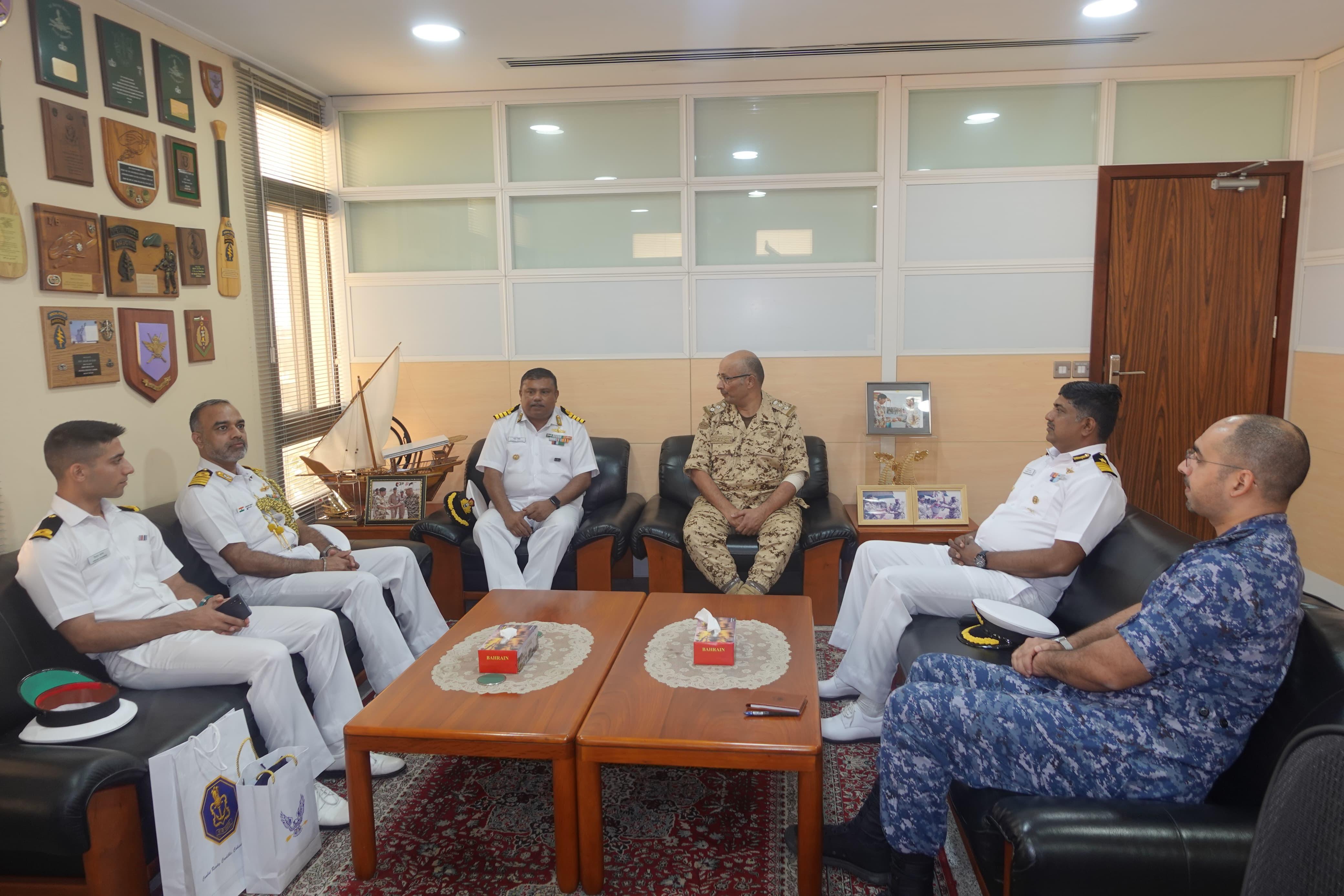 Indian Navy's First Training Squadron  Departs Manama, Bahrain