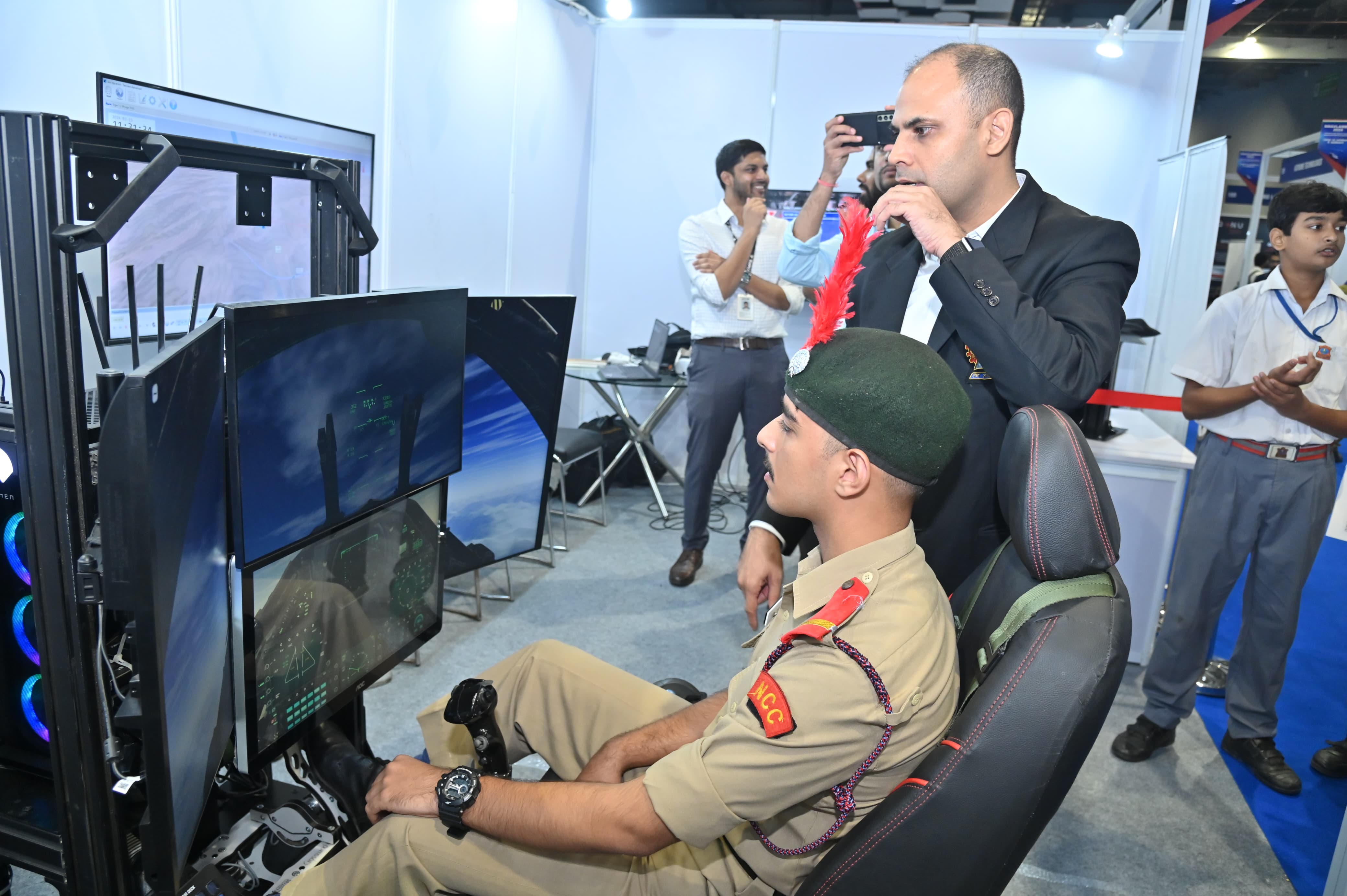 Inauguration of Swavlamban Exhibition