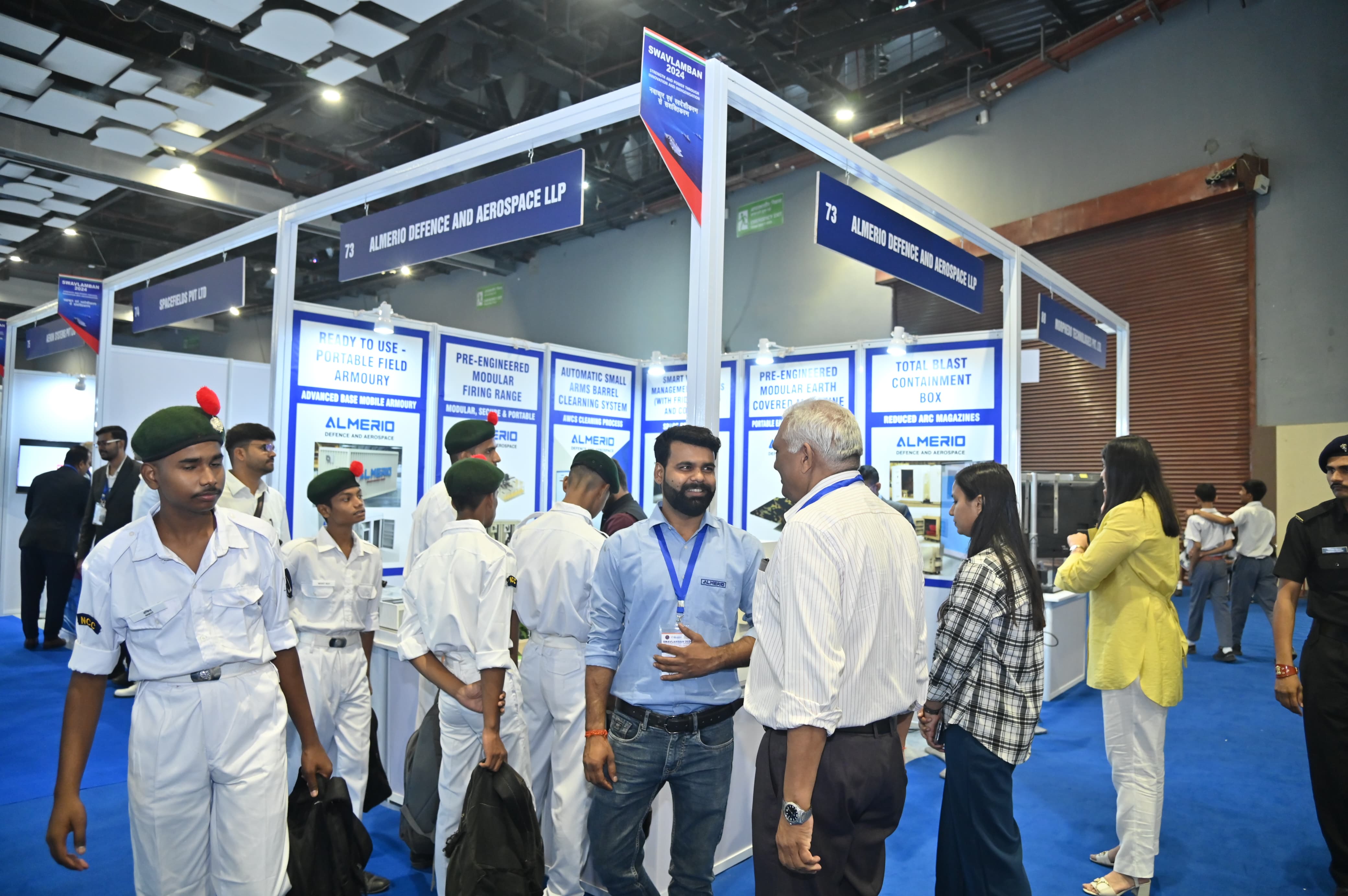 Inauguration of Swavlamban Exhibition