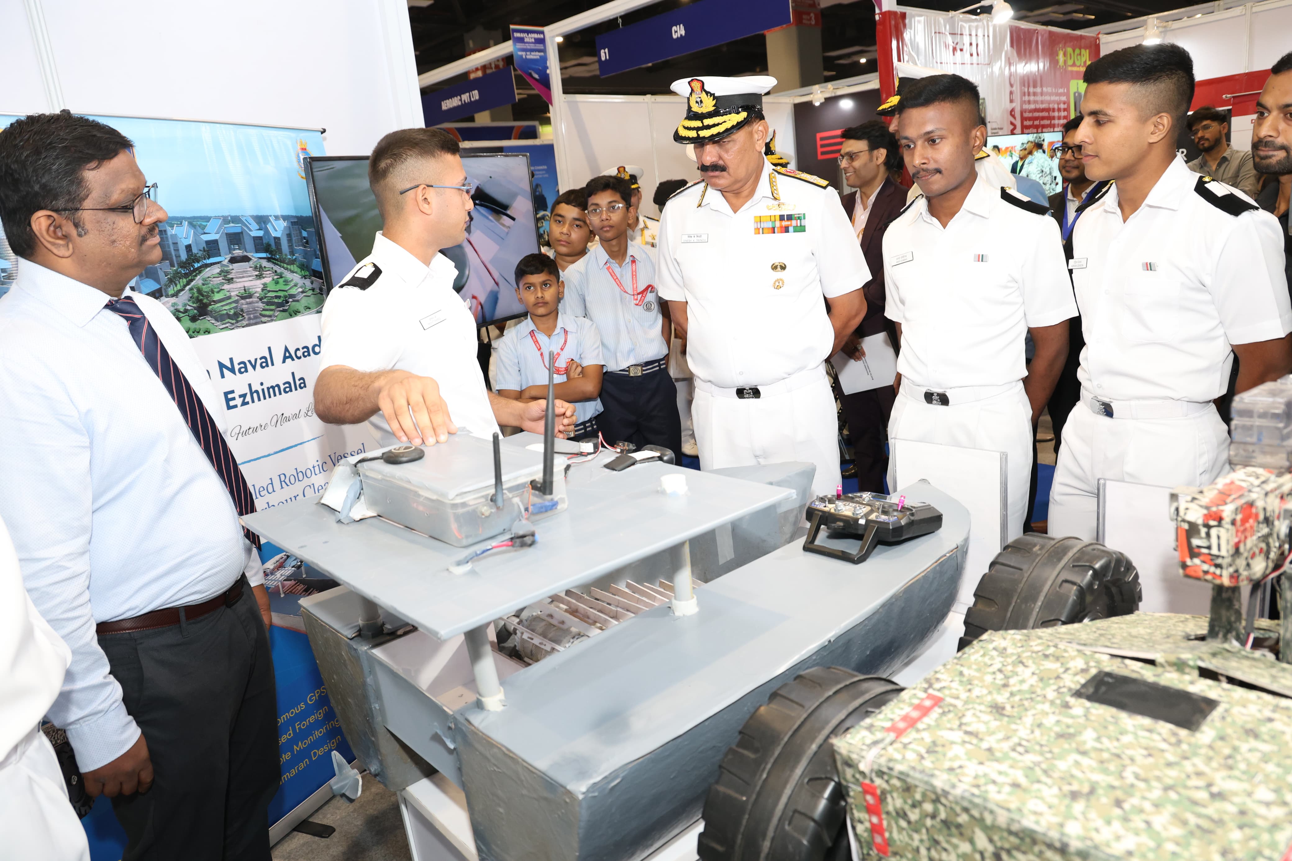 Inauguration of Swavlamban Exhibition