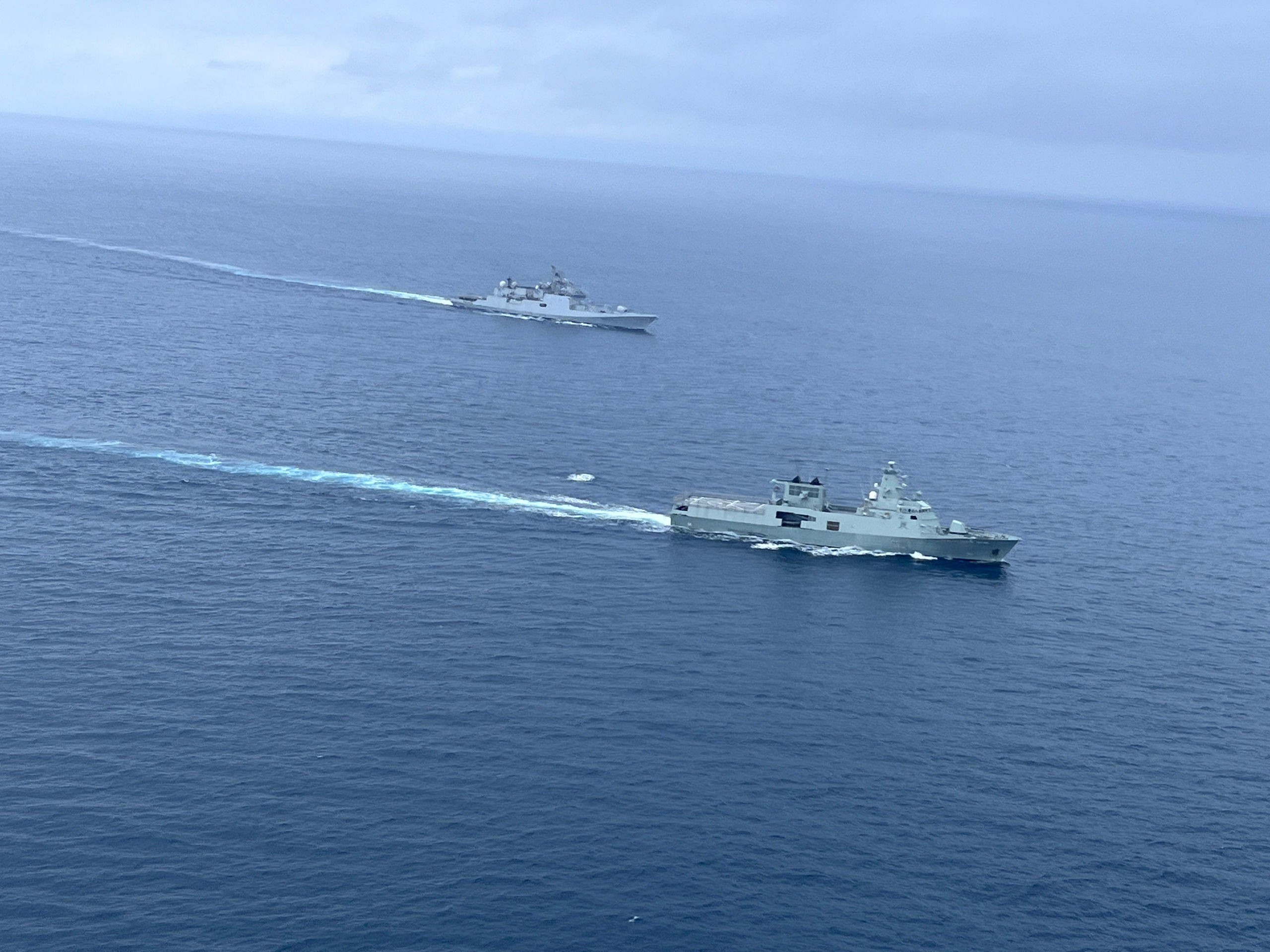 Indian Navy - Royal Navy of Oman Maritime Exercise (Naseem Al Bahr)