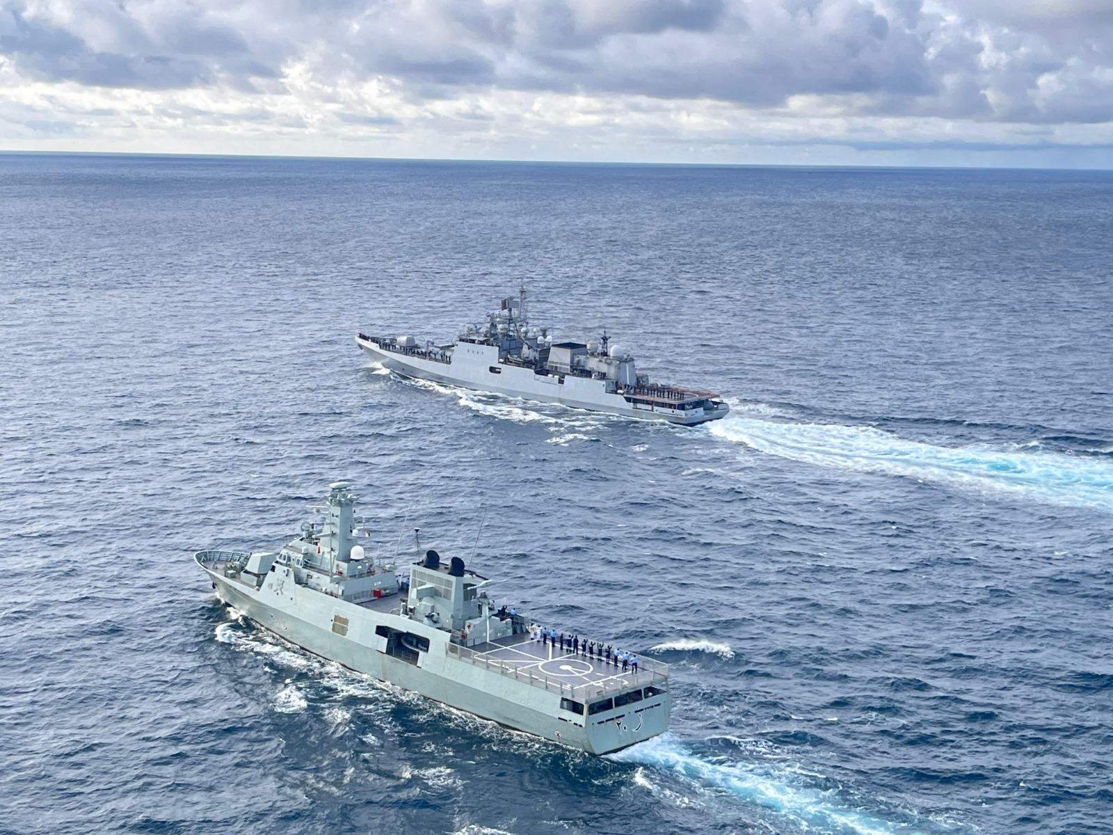 Indian Navy - Royal Navy of Oman Maritime Exercise (Naseem Al Bahr)