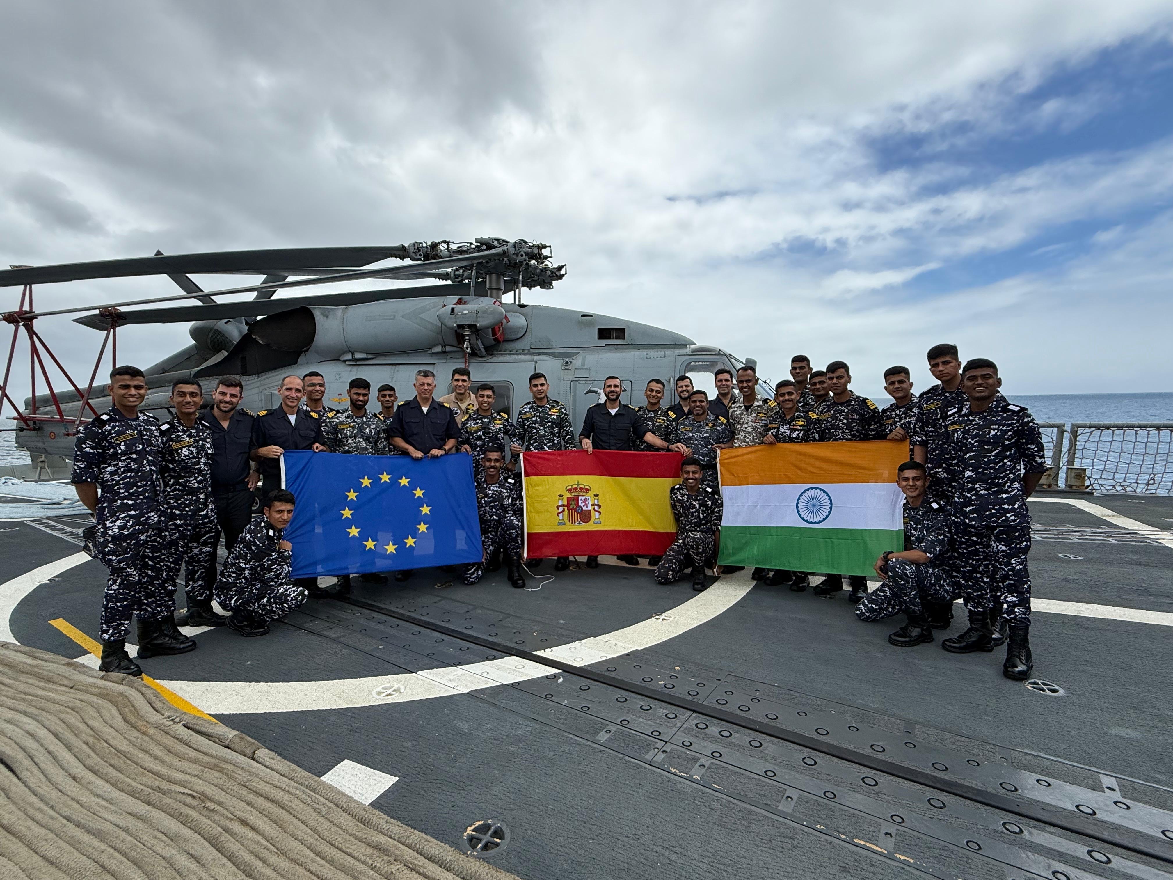  FIRST TRAINING SQUADRON DEPARTS SEYCHELLES