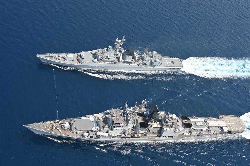 INS RANVIR PARTICIPATES IN EXERCISE BONGOSAGAR 25 AND INDIAN NAVY - BANGLADESH NAVY CORPAT