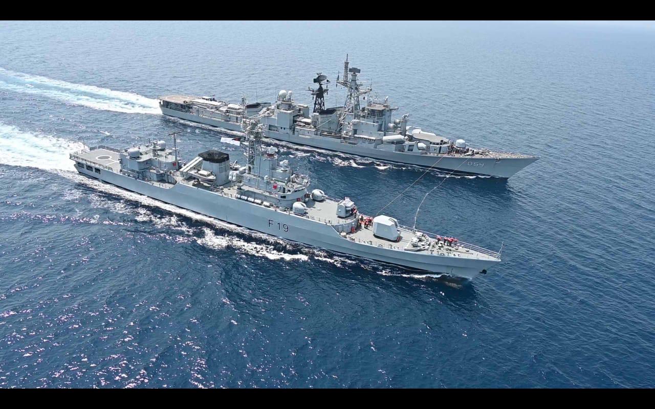 INS RANVIR PARTICIPATES IN EXERCISE BONGOSAGAR 25 AND INDIAN NAVY - BANGLADESH NAVY CORPAT