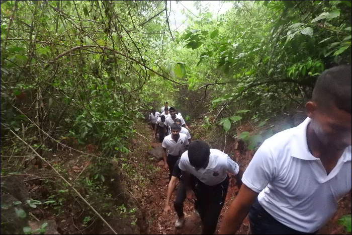 Outdoor Camp Conducted at INS Satvahana, Tatipudi