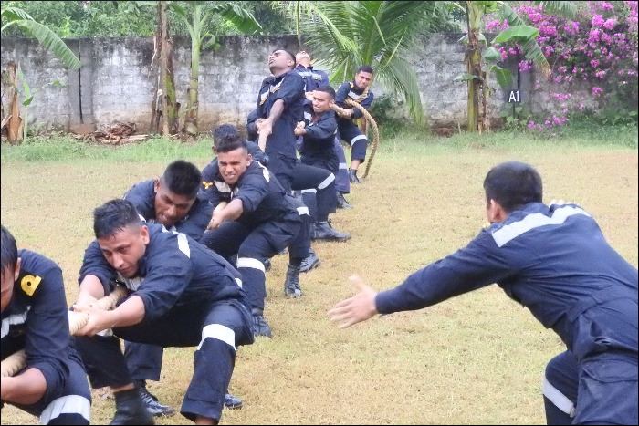 Outdoor Camp Conducted at INS Satvahana, Tatipudi