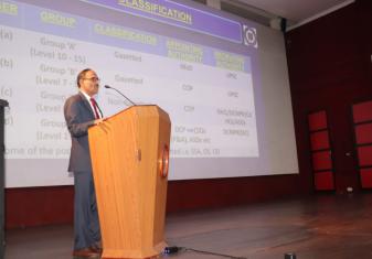 कैप्टन संजय सिंह बिष्ट, कैप्टन (सी.पी.), और श्री टी. हुसैन, सी.ए.ओ., नौसेना मुख्यालय/डी.सी.पी., तथा श्री एल. रॉबर्टसन, सी.ए.ओ., सी.सी.पी.ओ./मुख्यालय पश्चिमी नौसेना कमान, ने 04 से 06 फरवरी 2025 तक भा.नौ.पो. वलसुरा का दौरा किया