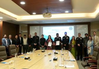 भारतीय नौसेना और शिव नादर विश्वविद्यालय के बीच समझौता ज्ञापन पर हस्ताक्षर