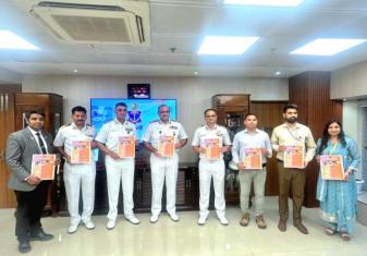 नौसेना नागरिकों के लिए विशेष अर्धवार्षिक समाचार पत्र उदंतिका (𝑼𝒅𝒂𝒏𝒕𝒊𝒌𝒂) का 8वां संस्करण 16 जुलाई 2025 को लॉन्च किया गया