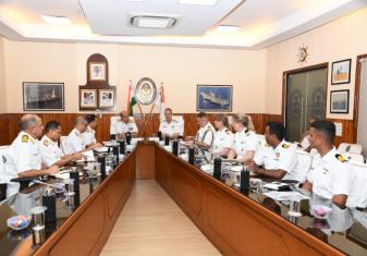 Visit of Deputy Commander of The Royal Netherlands Navy to Mumbai