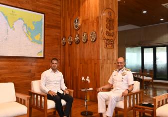 Dr Shrikant Eknath Shinde, Hon'ble MP, Lok Sabha, Visited HQ WNC