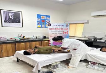 Blood Donation Camp at Karanja.