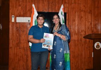 President NWWA, Interacted with Ms Jiya Rai