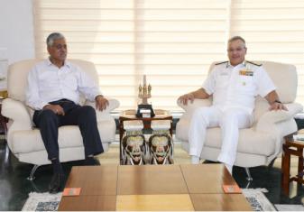 Shri Giridhar Aramane IAS, Defence Secretary Interacted with FOCINC, ENC