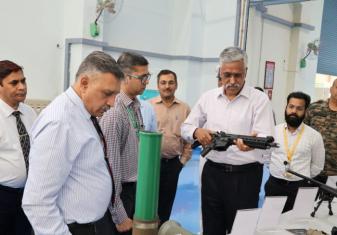 Shri Giridhar Aramane, IAS, Defence Secretary, Visited Naval Armament Depot Visakhapatnam