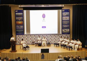Indian Navy's Maiden Initiative to Provide A Single Point Access for Room Booking Services in The Naval Officers' Institutes Across The Navy, was Launched on 25 April 24.