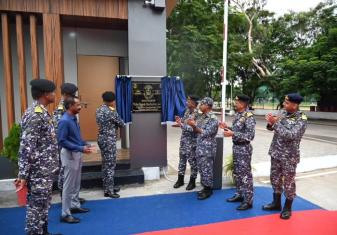 Vice Admiral Rajesh Pendharkar, FOCINC, ENC, Inaugurated The State of The Art Cold/ Cool Room Facility, Named Kalpataru at Naval Dockyard, Visakhapatnam on 28 June 2024.