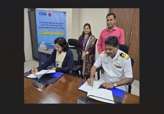 INDIAN NAVY & SBI JOIN HANDS FOR ENHANCED FINANCIAL SECURITY