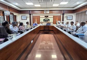 INDIAN NAVY AND GOVT OF KERALA CONDUCTS JOINT COASTAL SECURITY REVIEW MEETING