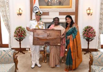 FOCINC ENC, Accompanied by President NWWA(ER), Called on The Hon'ble President of India.