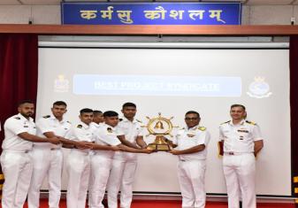 Course Completion Ceremony of Marine Engineering Specialisation Course at INS Shivaji.