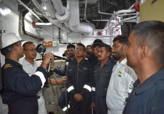 हुल्ल निरीक्षण और परीक्षण इकाई (एच.आई.टी.यू.), मुंबई ने पश्चिमी नौसेना कमान के कर्मियों के लिए जहाजों और पनडुब्बियों पर वेंटिलेशन सिस्टम्स के संचालन और रखरखाव पर कार्यशाला आयोगित की