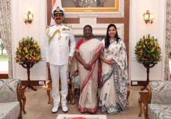 सी.एन.एस. ने भारत की माननीय राष्ट्रपति, श्रीमती द्रौपदी मुर्मू से मुलाकात की