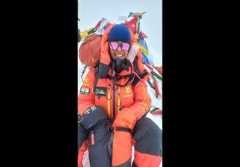 Ms Kaamya Karthikeyan, Successfully Summitted Mt Everest