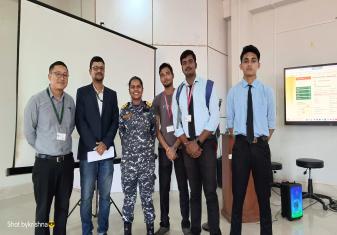 ENC's Outreach Programme, Lt Cdr Renu Ramdurg