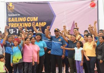 A Sailing Cum Trekking Camp was Hosted by ENC at INS Chilka, Odisha from 12 to 16 September 2024.