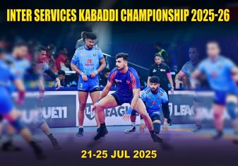 ENC TO HOST THE 52ND INTER SERVICES KABADDI CHAMPIONSHIP 2025-26
