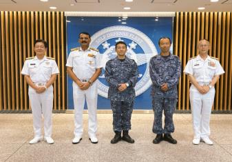 Admiral Dinesh K Tripathi, CNS, visited JMSDF’s Fleet Headquarters and the Maritime Operations Centre - the nerve centre of Japan’s maritime domain awareness. He was briefed on the organisation of JMSDF as also the objectives and roles of the Service. The visit and interactions in Japan pave the way for enhanced mutual understanding in key areas of shared maritime interests.