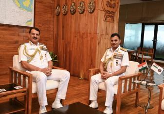 ADMIRAL DINESH K TRIPATHI, CNS VISITED WESTERN NAVAL COMMAND WNC ON 19 AUGUST 2025