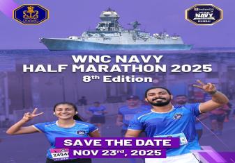 THE WESTERN NAVAL COMMAND NAVY HALF MARATHON IS BACK