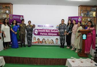 INSH Kalyani Organises Health Education Camp at NCS Vizag under “Swasth Nari Sashakt Parivar Abhiyan”
