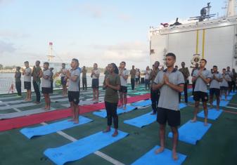 1TS Port Call in Kenya 