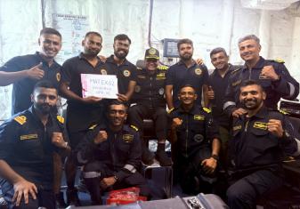 INDIAN NAVY ACHIEVES MAIDEN DSRV MATING WITH FOREIGN SUBMARINES IN SOUTH CHINA SEA