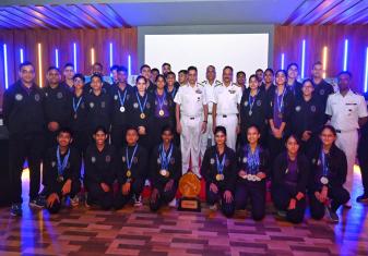 EASTERN NAVAL COMMAND TRIUMPHS IN INDIAN NAVAL AIR GUN SHOOTING CHAMPIONSHIP