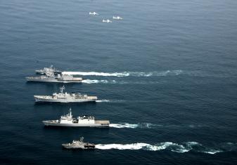 VICE ADMIRAL V SRINIVAS, FOCINC SNC REVIEWED THE OPERATIONAL READINESS AND COMBAT EFFICIENCY OF SNC 