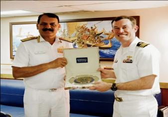 CNS, VISITED US NAVY'S ARLEIGH BURKE CLASS GUIDED MISSILE DESTROYER USS DANIEL INOUYE