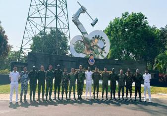 INS SHIVAJI HOSTS HDMC-21 INTERNATIONAL OFFICERS FOR INSIGHTFUL TRAINING VISIT