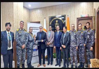 MOU SIGNED WITH BANK OF INDIA FOR "BOI RAKSHAK" SALARY & PENSION ACCOUNTS 