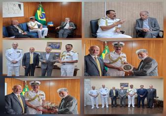 CNS MET MR CELSO AMORIM DURING THE ONGOING OFFICIAL VISIT TO BRAZIL