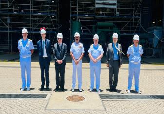 CNS VISITED THE ITAGUAÍ NAVAL COMPLEX, INCLUDING A MAJOR NAVAL SHIPYARD AND A LEADING METAL-STRUCTURES MANUFACTURING UNIT OF BRAZIL