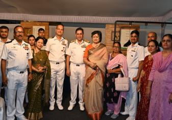 FOCINC SNC ALONG WITH PRESIDENT NWWA (SR), HOSTED A HIGH TEA FOR SAILORS, DSC PERSONNEL AND DEFENCE CIVILIANS OF SNC