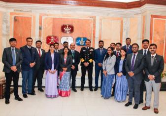 CNS INTERACTED WITH THE INDIAN DEFENCE ACCOUNTS SERVICE PROBATIONERS OF THE 2024 BATCH 