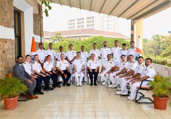 DGA FRANCE DELEGATION VISITED HQ WESTERN NAVAL COMMAND