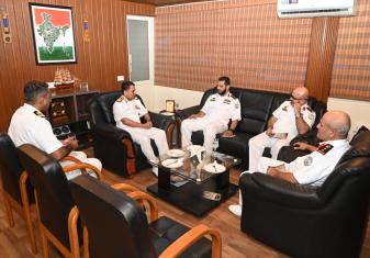 UAE NAVY DELEGATION VISITS SOUTHERN NAVAL COMMAND